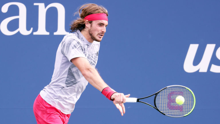 Tsitsipas Storms Through First Test At US Open