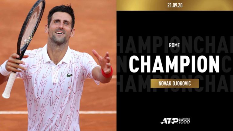 Djokovic Makes Masters 1000 History, Clinches Fifth Rome Crown