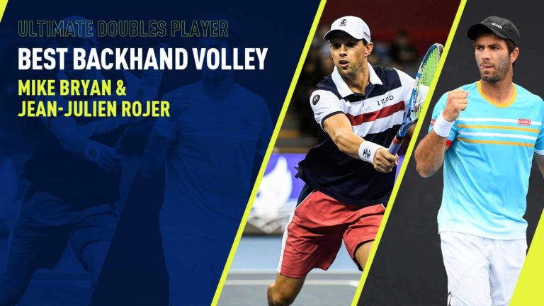 Which Doubles Player Has The World’s Best Backhand Volley?