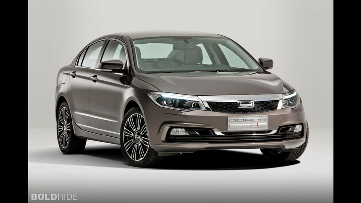 Qoros, amit a VW-től átcsábított mérnökök terveztek. Csak itt meg az árat nem sikerült eléggé lent tartani